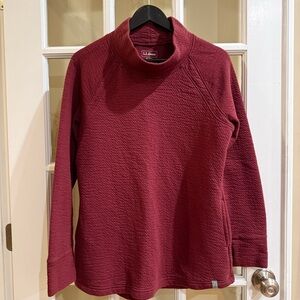 LLBEAN Primaloft Funnelneck Sweatshirt Sweater Medium Item 505618